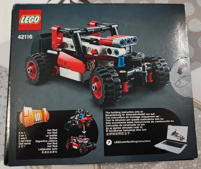 Lego chargeuse compacte 42116 neuf - photo numéro 2