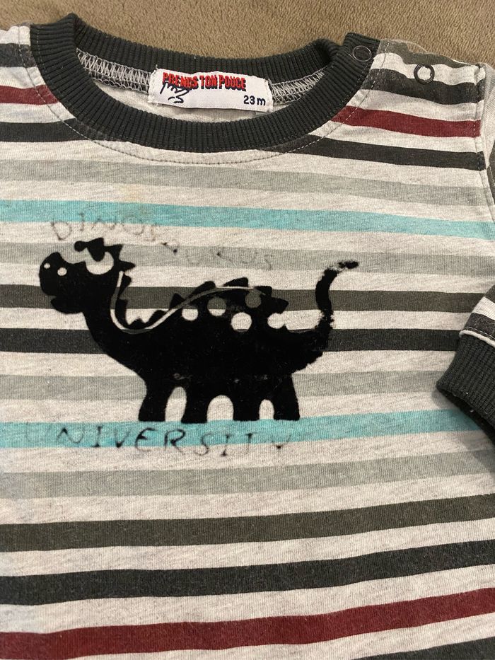 Tee-shirts manches longues garçon 23 mois Prends ton pouce