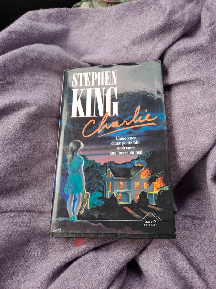 Livre Stephen King Charlie