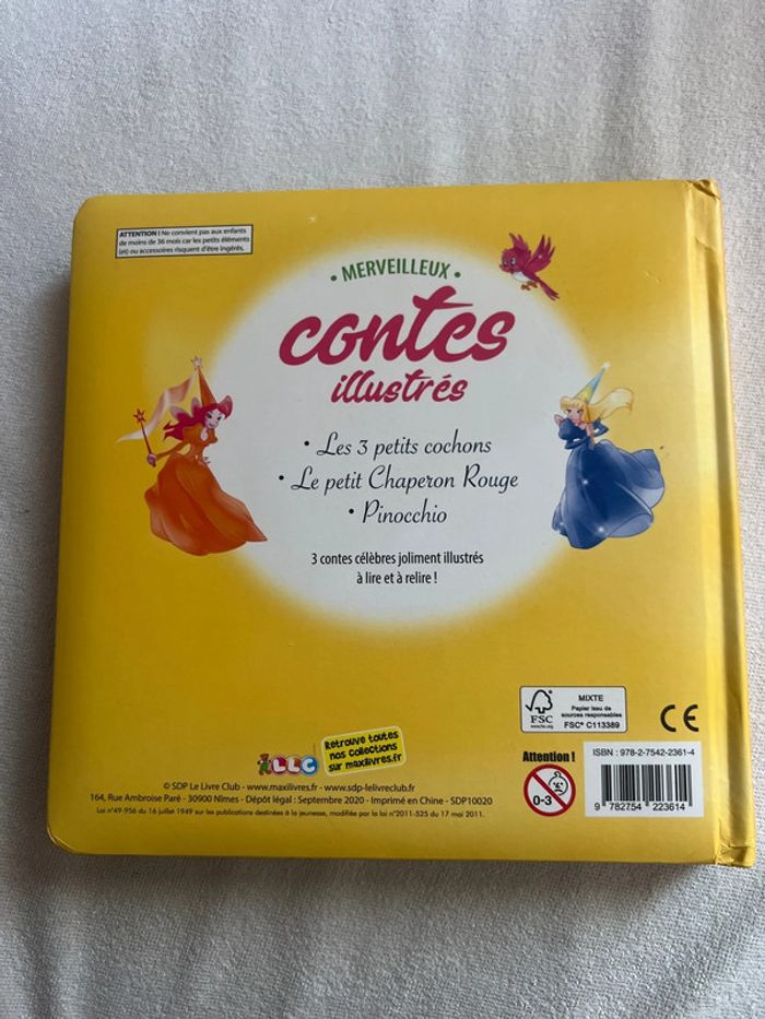 Merveilleux contes illustrés collection le livre club - photo numéro 3
