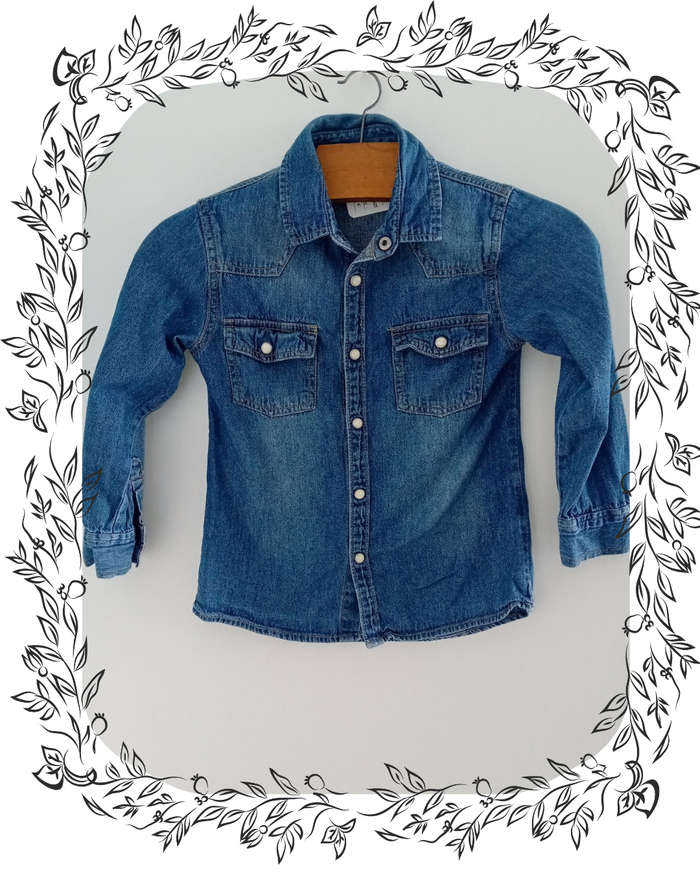 Kiabi chemise en jean 6 ans garçon