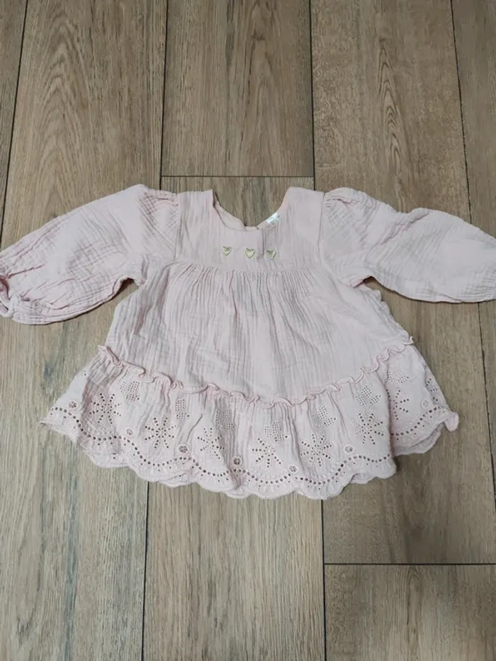Robe gaze de coton