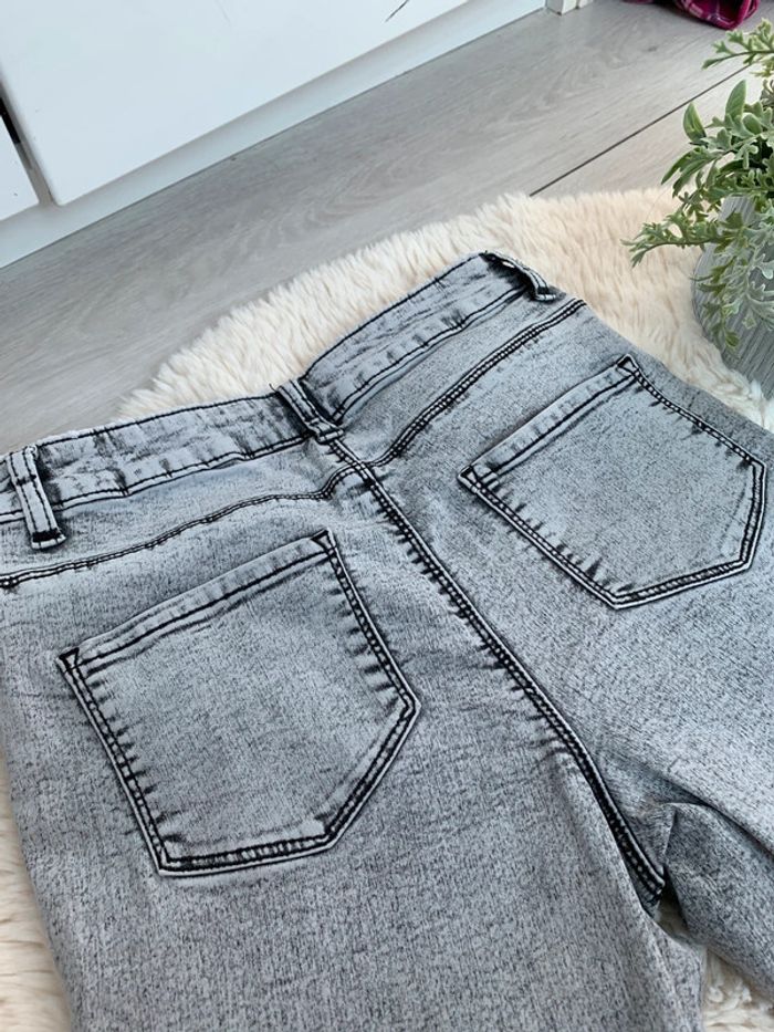 Jean skinny gris femme 36 - photo numéro 3