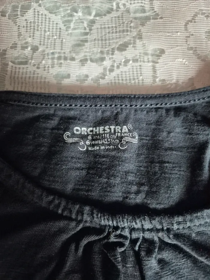 T-shirt orchestra T 6 ans - photo numéro 3