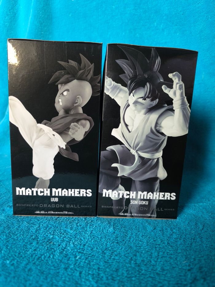 Lot figurines Dragon Ball Z - Duo Match Makers : Son Goku Vs Uub - Officielle Import Japon - photo numéro 3