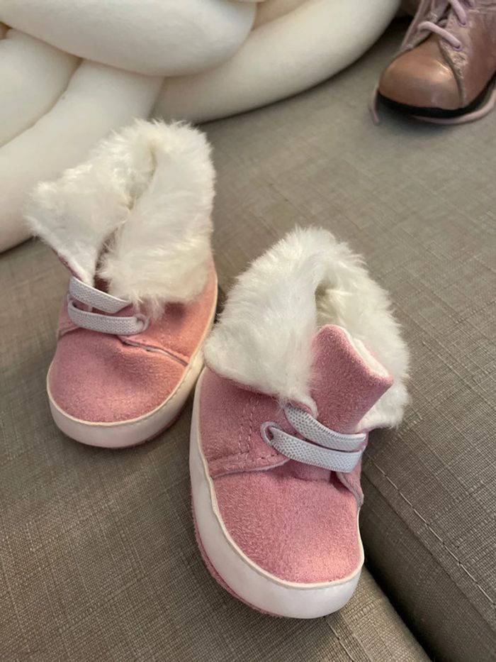 Chaussures bébé fourées - photo numéro 2