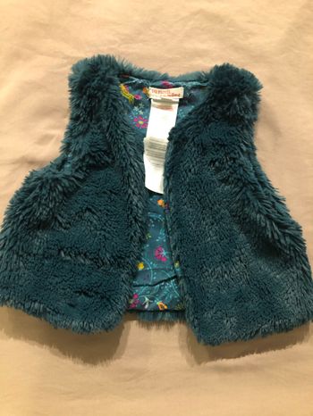 Gilet sans manche vert 18 mois DPAm