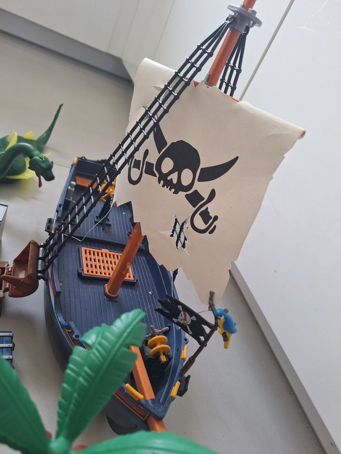 Lot playmobil pirates, bateau et monstre des mers - photo numéro 6