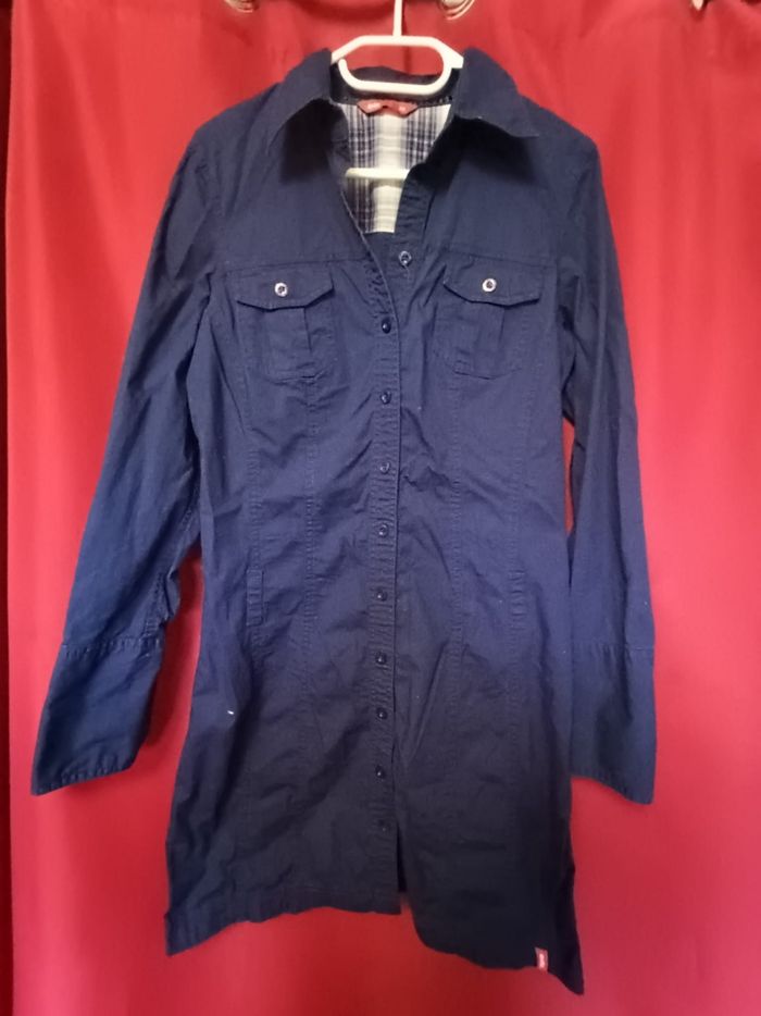 Robe ESPRIT style jean marine EDC 40 - photo numéro 4