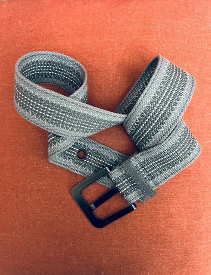 🩶Ceinture coton gris EDC by Esprit Light gray Cotton Belt🩶 - photo numéro 5