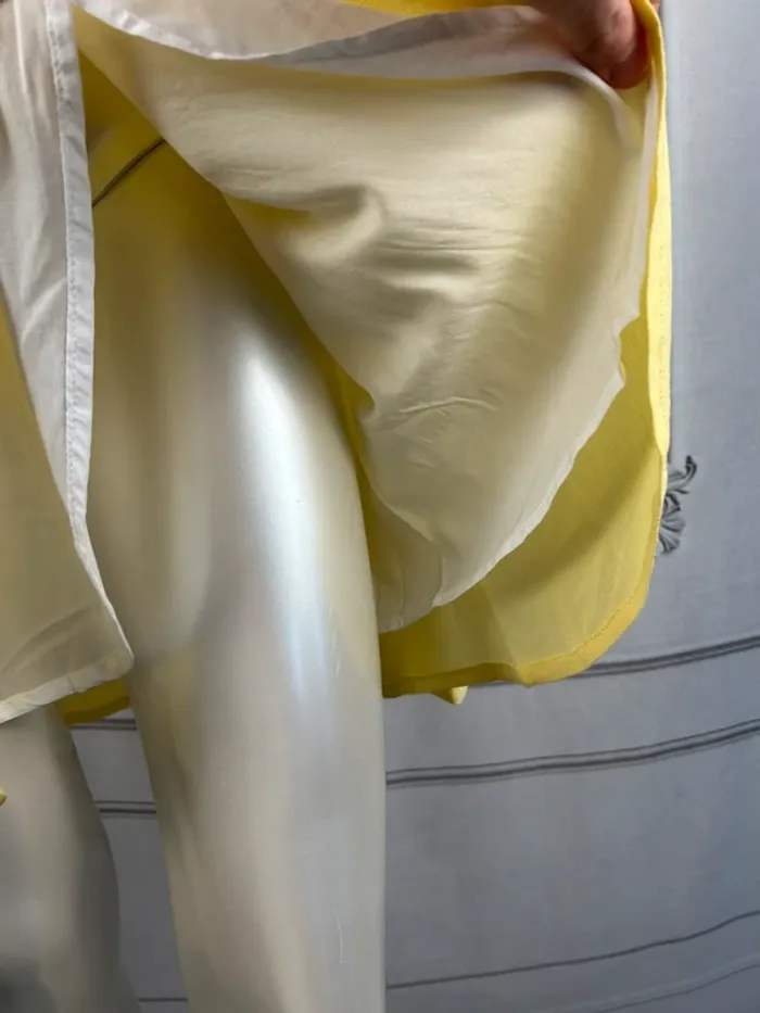 Robe courte Jaune SAAJ T3 / L neuve - photo numéro 4