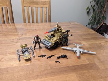 Ensemble militaire figurine 10 cm