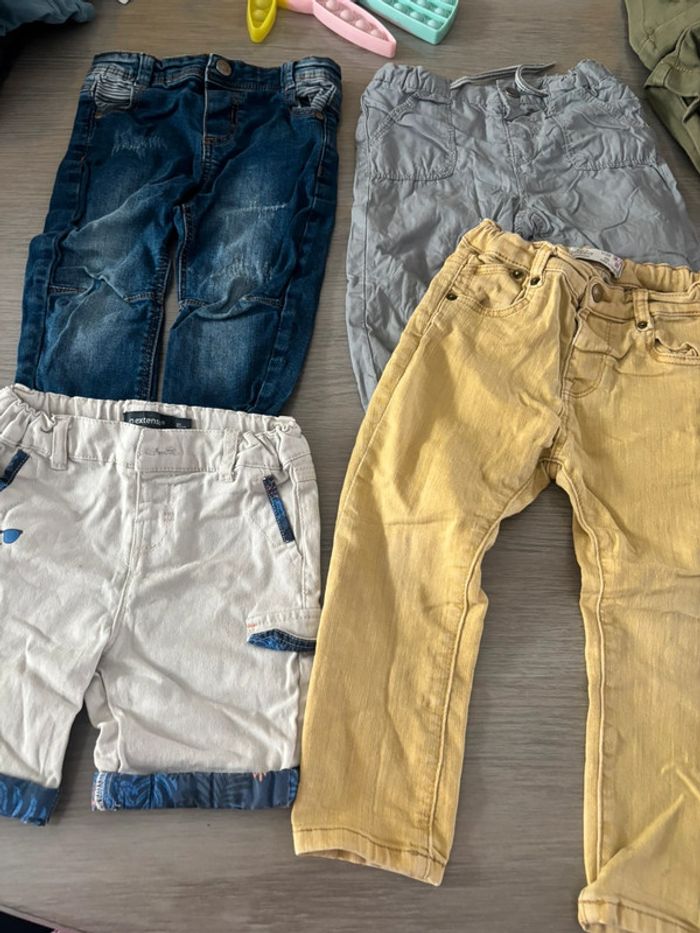 Lot jean short 18 mois