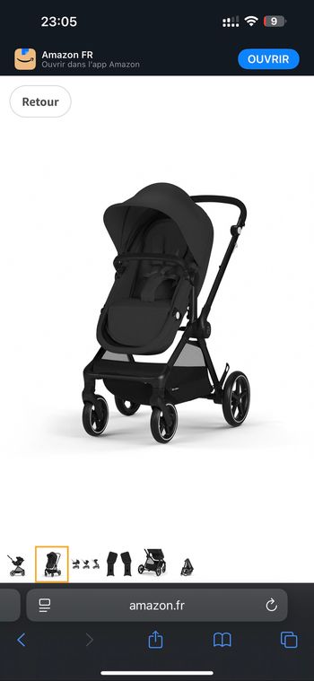 Poussette cybex