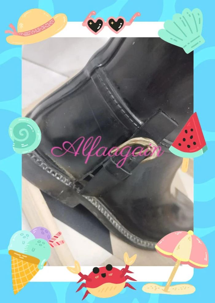 Bottes de pluie Zara 30 /31 - photo numéro 5