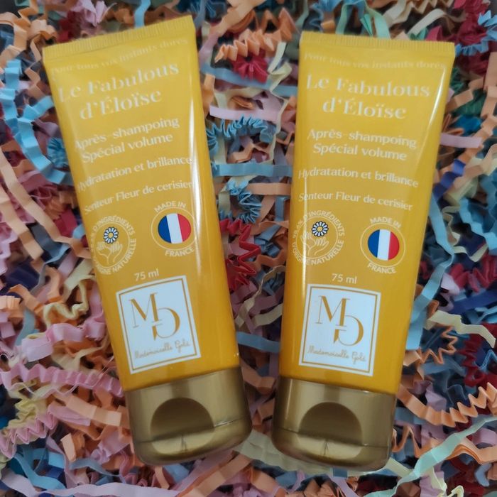 2 Après shampoings spécial volume Le fabulous d'heloïse