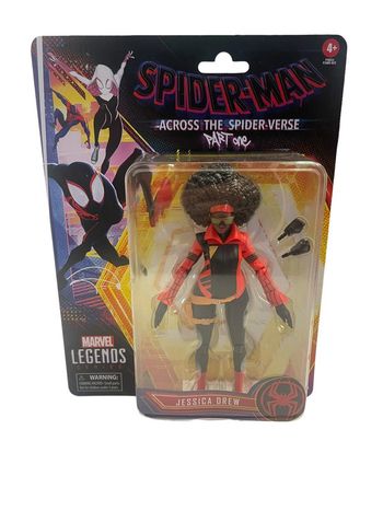 Figurine Marvel Legends Spider-Man Across The Spider-Vice Part One Jessica Drew 15 cm Hasbro neuf