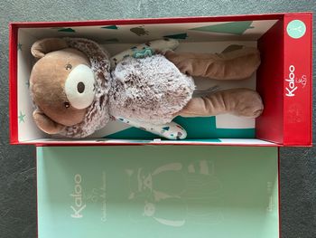 Doudou ours Gaston kaloo 40 cms neuf 
