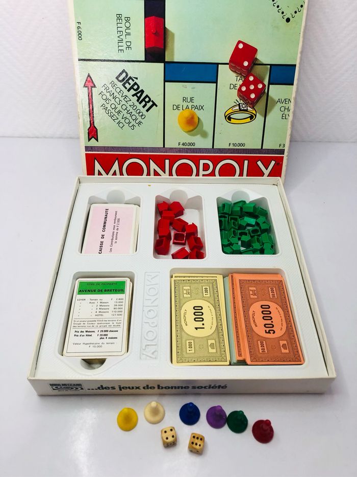 Monopoly Miro meccano vintage - photo numéro 4