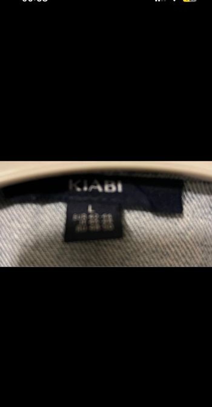 Veste en jean taille L - photo numéro 4