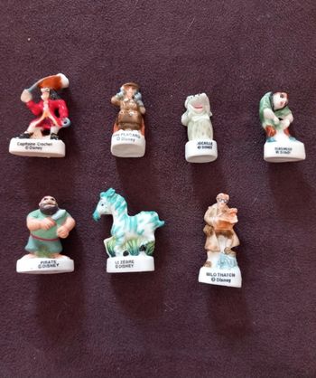 Lot 7 fèves - Disney