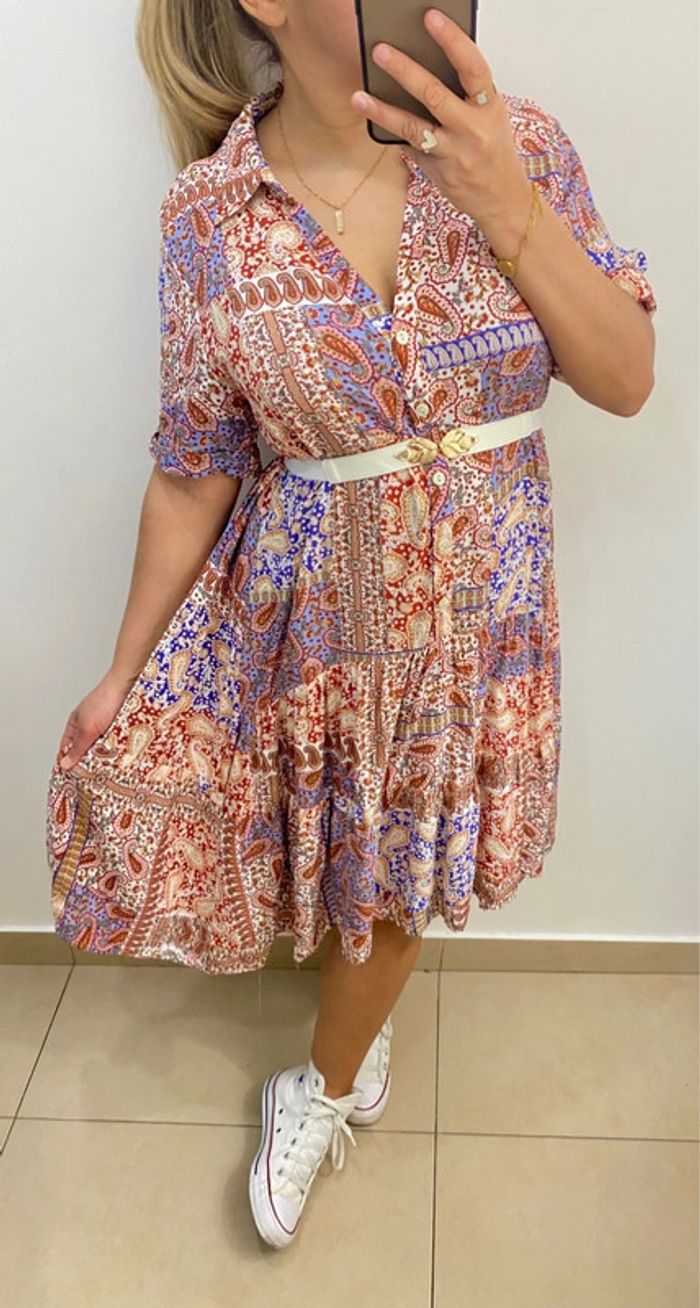 Jolie Robe Imprimée Taille 38