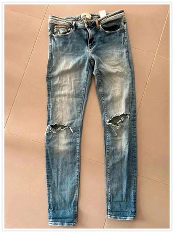 Jeans femme 32  troué, h&m