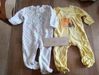 Pyjamas hiver 9 mois