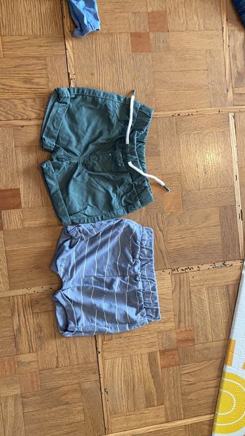 Lot de 2 shorts