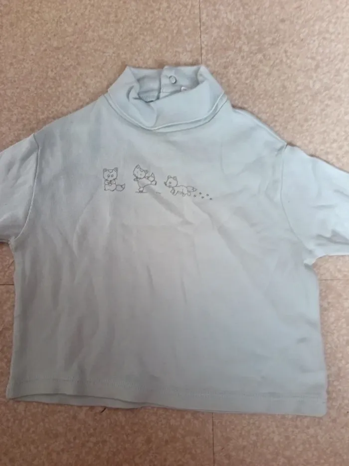 Col roulé 6 mois garçon