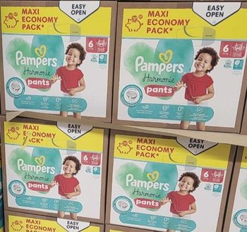 Couches pampers harmonie pants T6 
