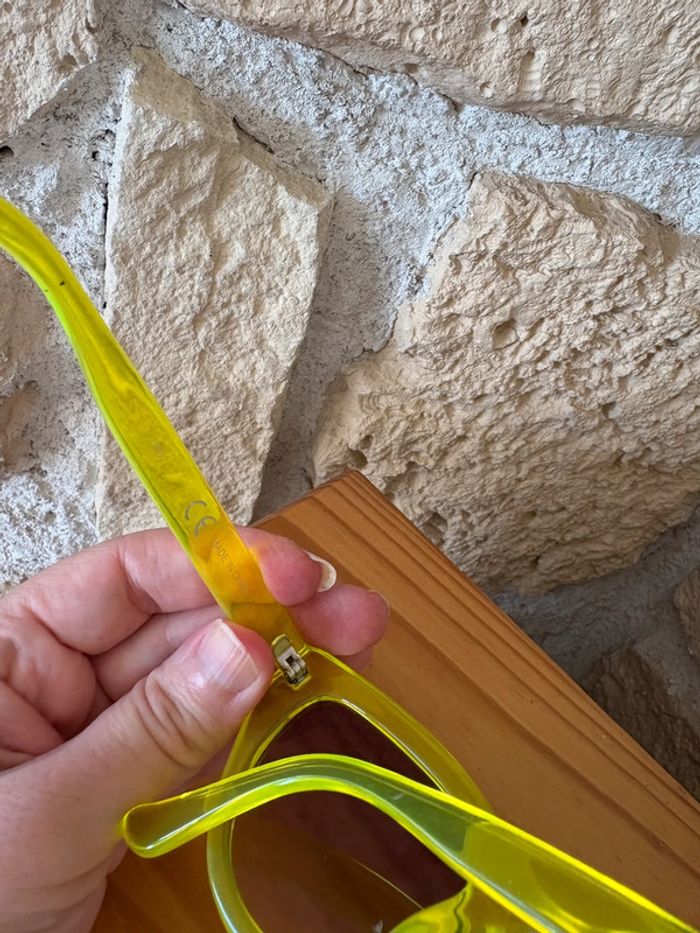 Lunettes de soleil jaune & Other Stories - photo numéro 3