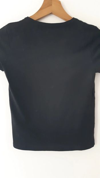 Tee-shirt noir fille 10 ans – La Halle – Très bon état