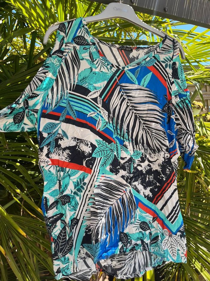 T-shirt Kanope 38 épaules dénudées