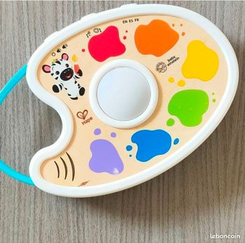 Jouet interactif palette couleurs trilingue magic touch