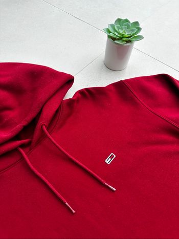 Sweat à capuche Tommy Hilfiger bordeaux