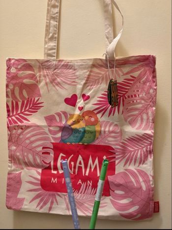 Stylos Legami et Tote Bag Saint Valentin 