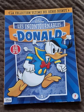 Livre bande dessinée Donald comme neuf