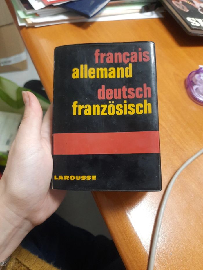 Dictionnaire petit français allemand