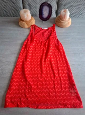 Top long rouge