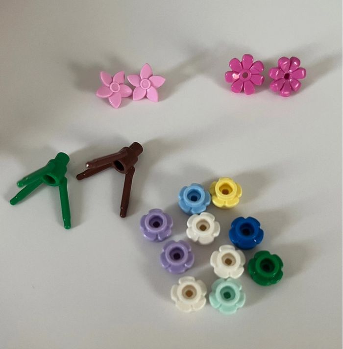 Pièces fleurs Lego