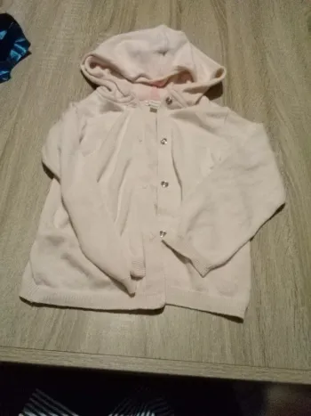 Gilet Verbaudet à capuche