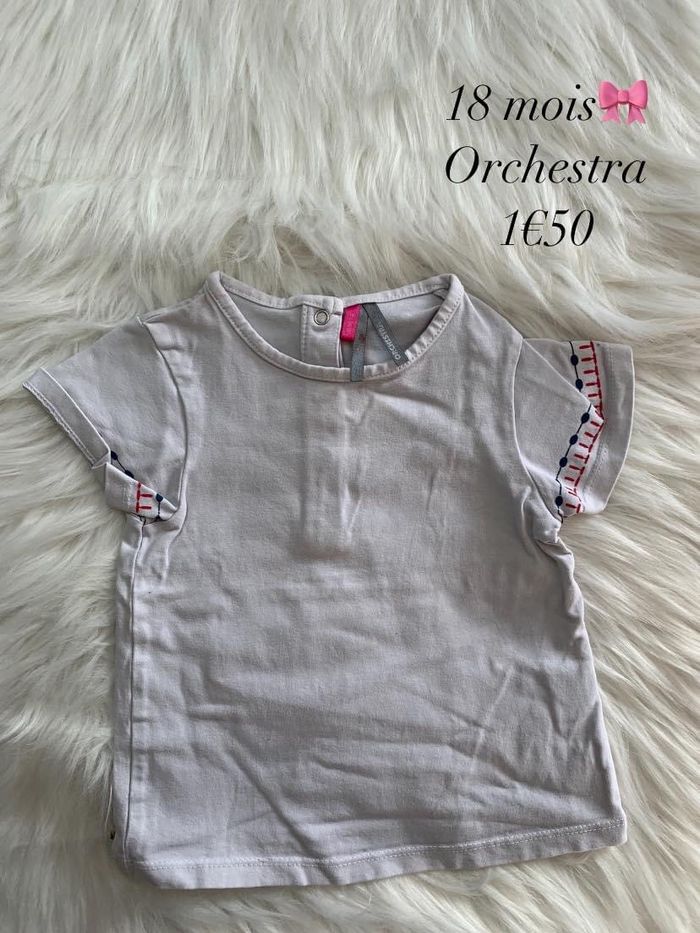 T-shirt 🎀 18 mois