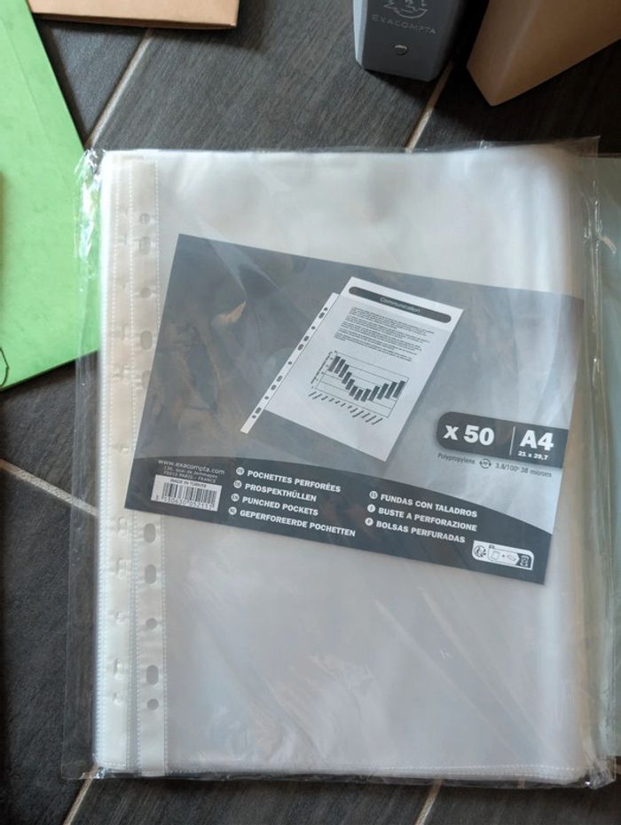 Lot neuf exacompta - photo numéro 3