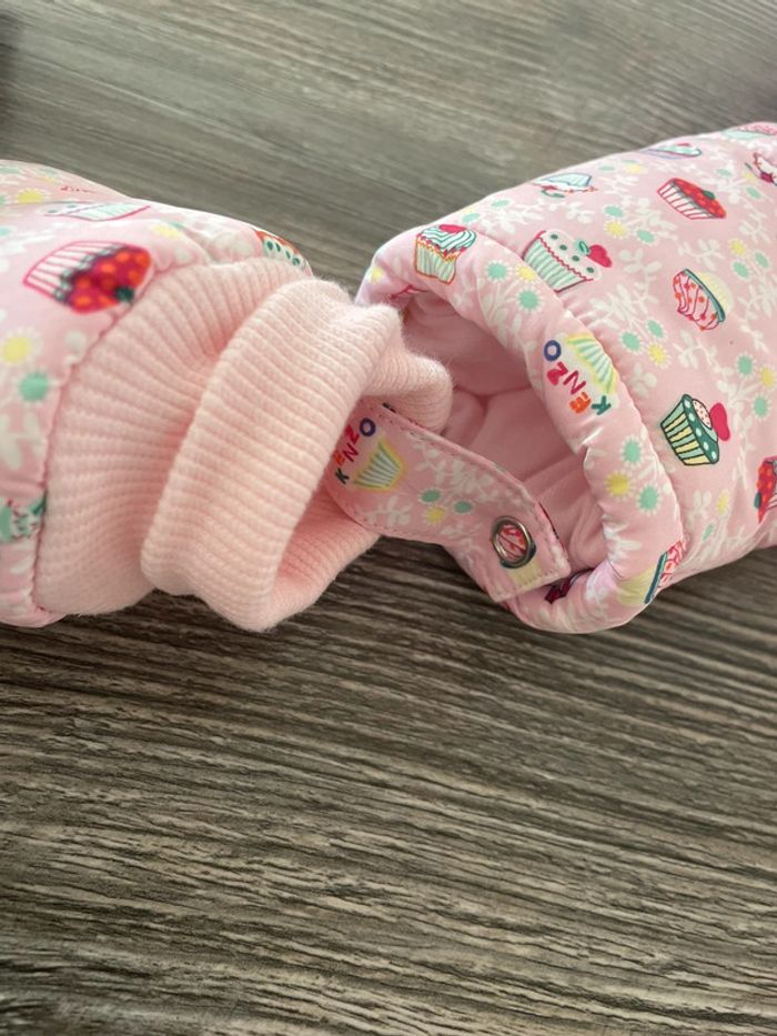 Combi pilote bébé Kenzo 3 mois rose - photo numéro 5