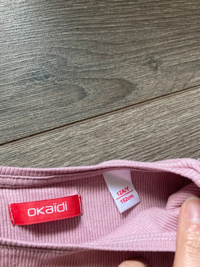 T-shirt 2 en 1 taille 12 ans Okaidi - photo numéro 2