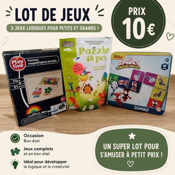 Lot de jeux