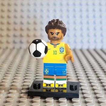 Minifigure / Figurine  - Joueur de Football  - Neymar Jr