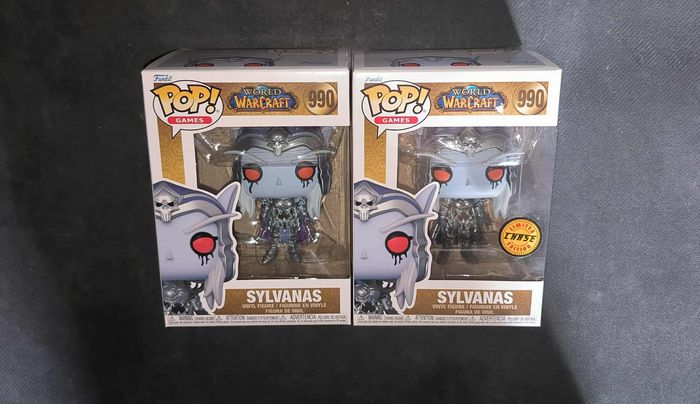 Lot 2 Figurines Funko Pop / Sylvanas 990 / World Of Warcraft / 1 Chase + 1 Normal