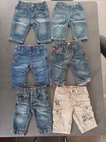 Lot de 6 pantalons garçon